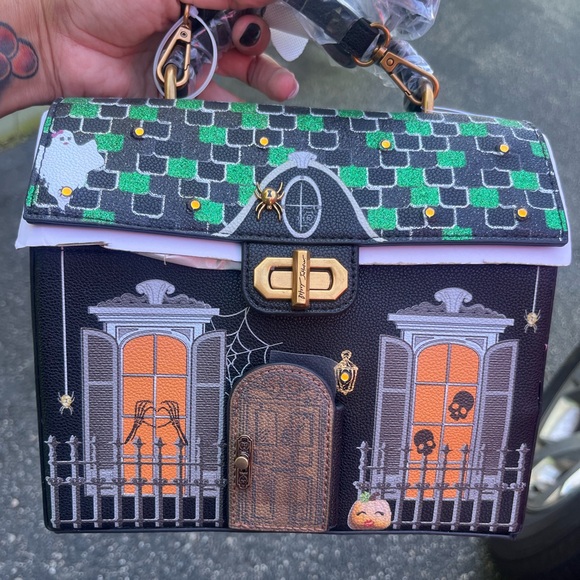 Betsey Johnson Haunted House Themed Handbag